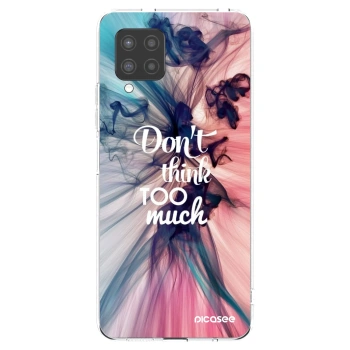 Picasee Samsung Galaxy A42 A426B Hülle - Transparentes Silikon - Don't think TOO much