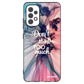 Picasee Samsung Galaxy A32 5G A326B Hülle - Schwarzes Silikon - Don't think TOO much