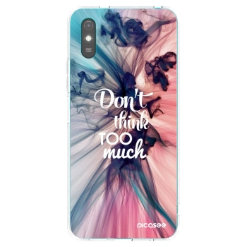 Picasee Xiaomi Redmi 9AT Hülle - Transparentes Silikon - Don't think TOO much