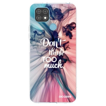 Picasee Realme C21 Hülle - Transparentes Silikon - Don't think TOO much