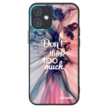 Picasee ULTIMATE CASE MagSafe für Apple iPhone 12 mini - Don't think TOO much