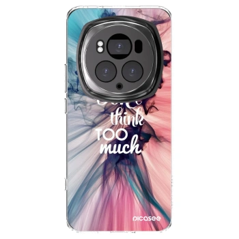 Picasee Honor Magic6 Pro Hülle - Transparentes Silikon - Don't think TOO much