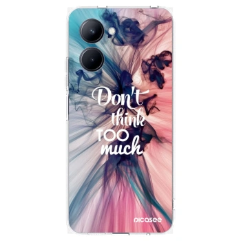 Picasee Realme C33 (2023) Hülle - Transparentes Silikon - Don't think TOO much