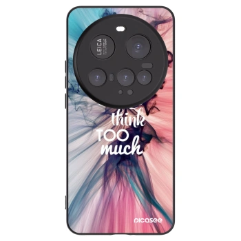 Picasee Xiaomi 15 Ultra Hülle - Schwarzes Silikon - Don't think TOO much