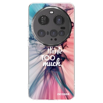 Picasee Xiaomi 15 Ultra Hülle - Transparentes Silikon - Don't think TOO much