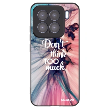 Picasee Xiaomi 15 Hülle - Schwarzes Silikon - Don't think TOO much