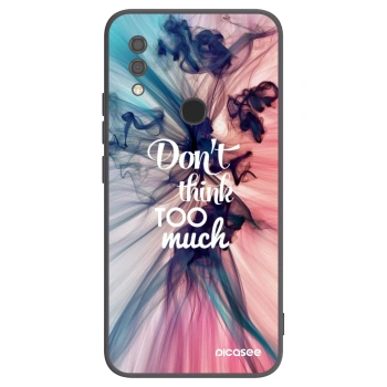 Picasee Xiaomi Redmi 7 Hülle - Schwarzes Silikon - Don't think TOO much