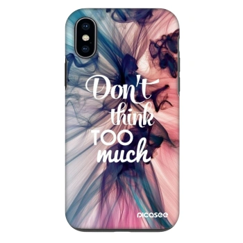 Hülle für Apple iPhone X/XS - Don't think TOO much