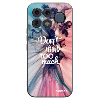 Picasee Xiaomi Poco F8 Ultra Hülle - Schwarzes Silikon - Don't think TOO much