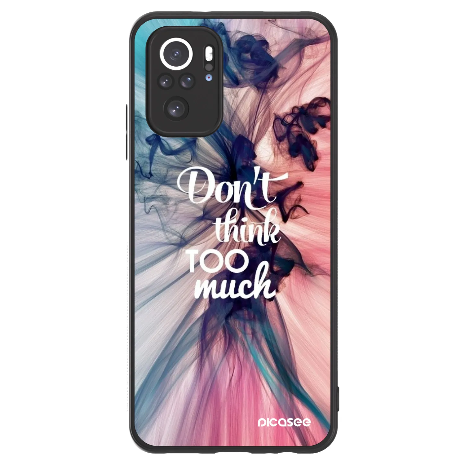 Picasee ULTIMATE CASE für Xiaomi Redmi Note 10 - Don't think TOO much