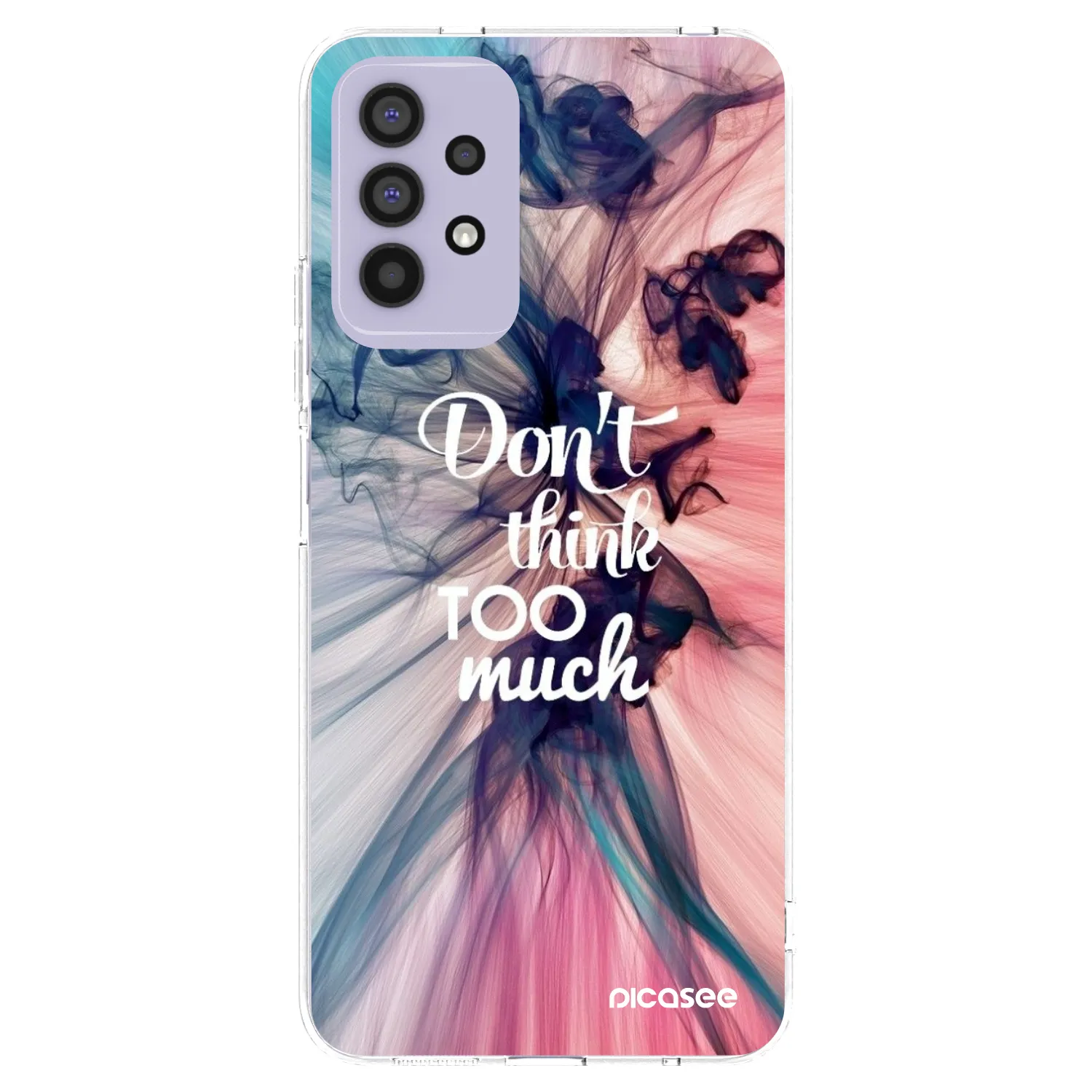 Picasee Samsung Galaxy A32 4G SM-A325F Hülle - Transparentes Silikon - Don't think TOO much