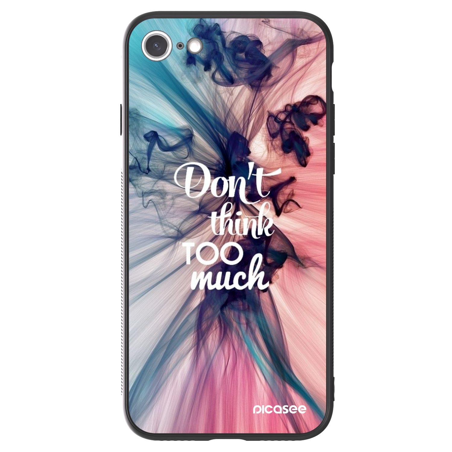 Picasee ULTIMATE CASE für Apple iPhone SE 2022 - Don't think TOO much