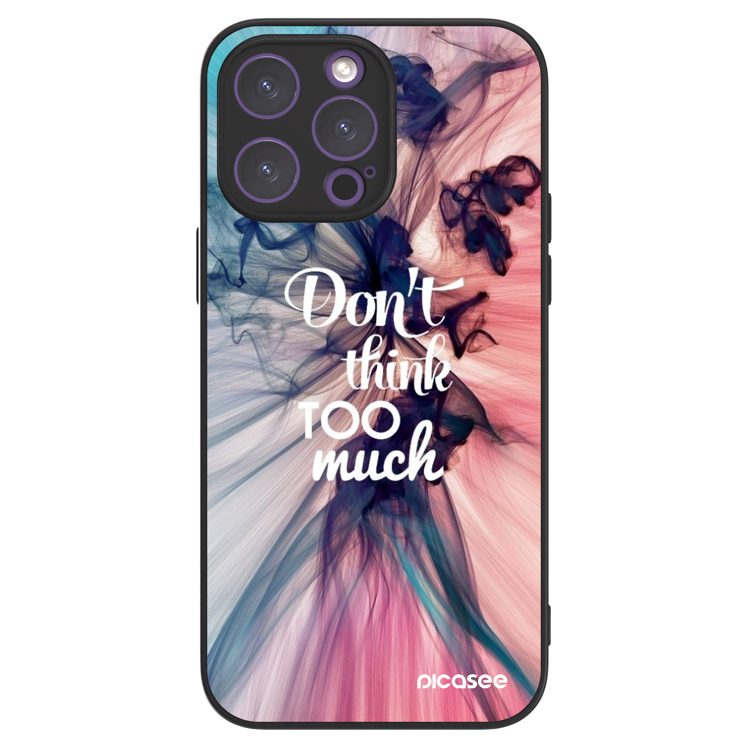 Picasee ULTIMATE CASE MagSafe für Apple iPhone 14 Pro Max - Don't think TOO much
