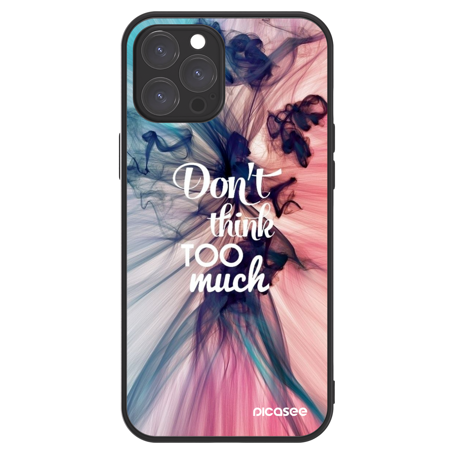 Picasee ULTIMATE CASE MagSafe für Apple iPhone 12 Pro Max - Don't think TOO much