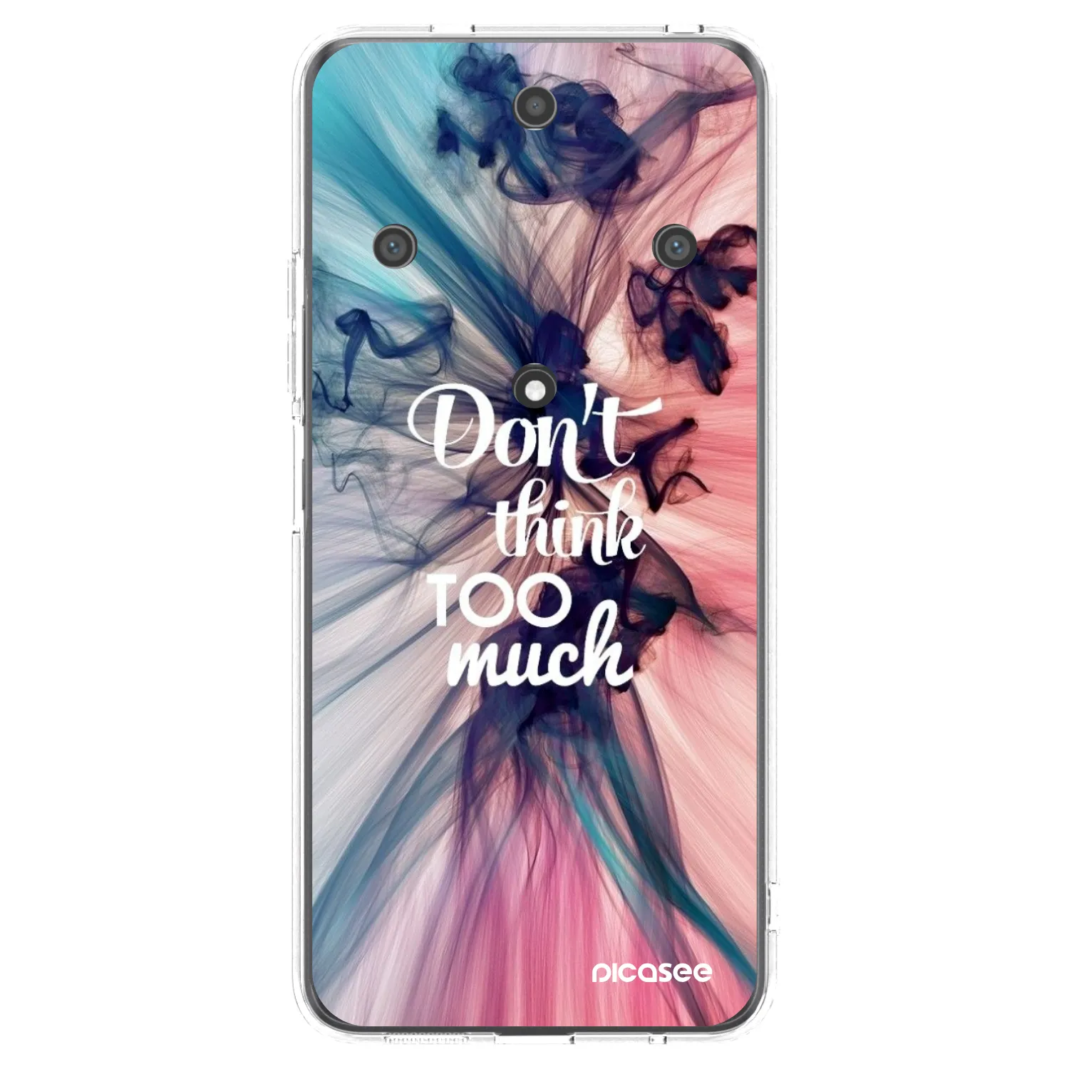 Picasee Honor Magic5 Lite 5G Hülle - Transparentes Silikon - Don't think TOO much