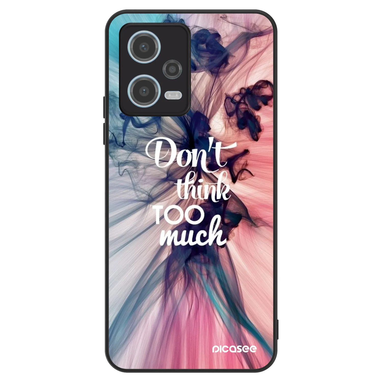Picasee ULTIMATE CASE für Xiaomi Redmi Note 12 5G - Don't think TOO much