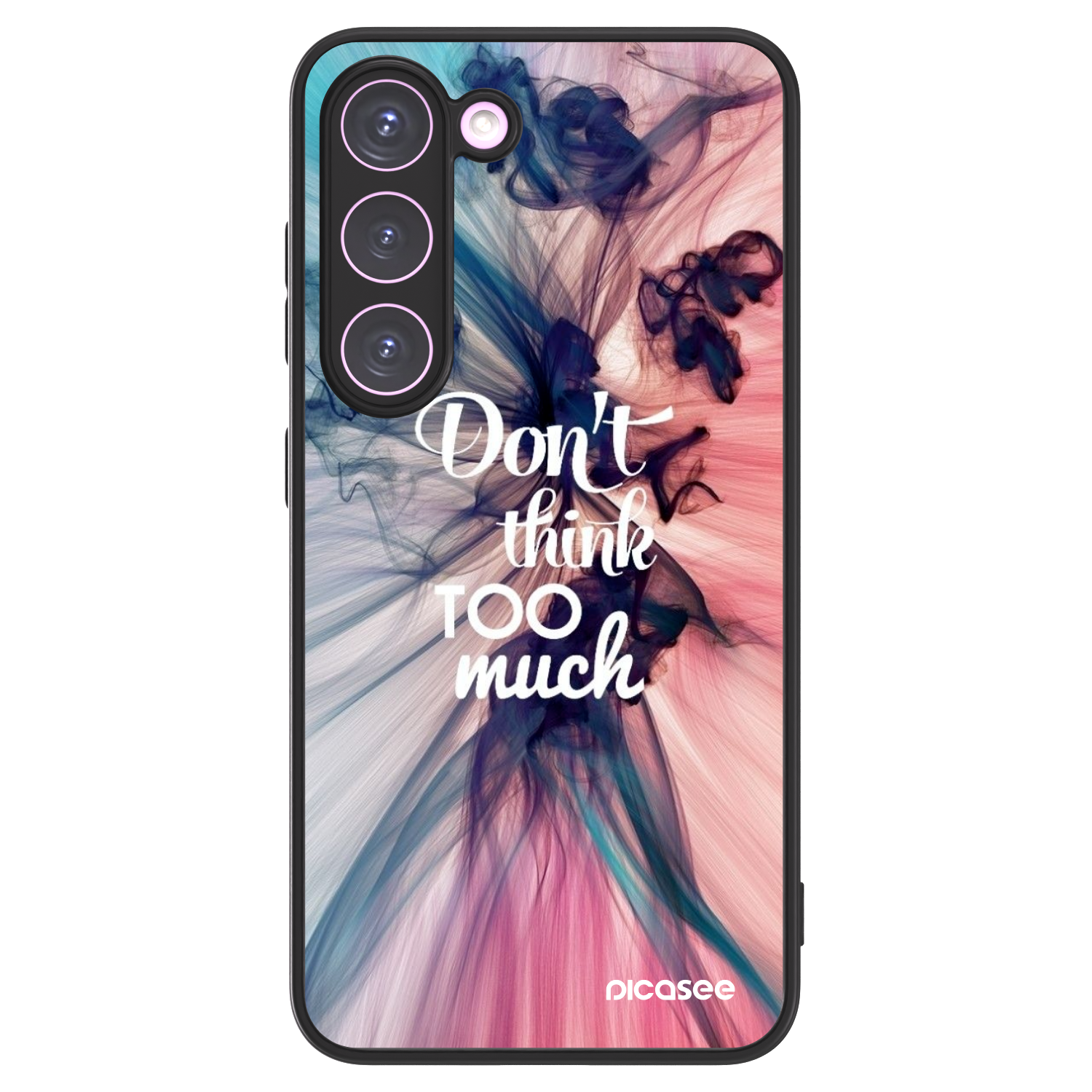Picasee ULTIMATE CASE PowerShare für Samsung Galaxy S23 5G - Don't think TOO much