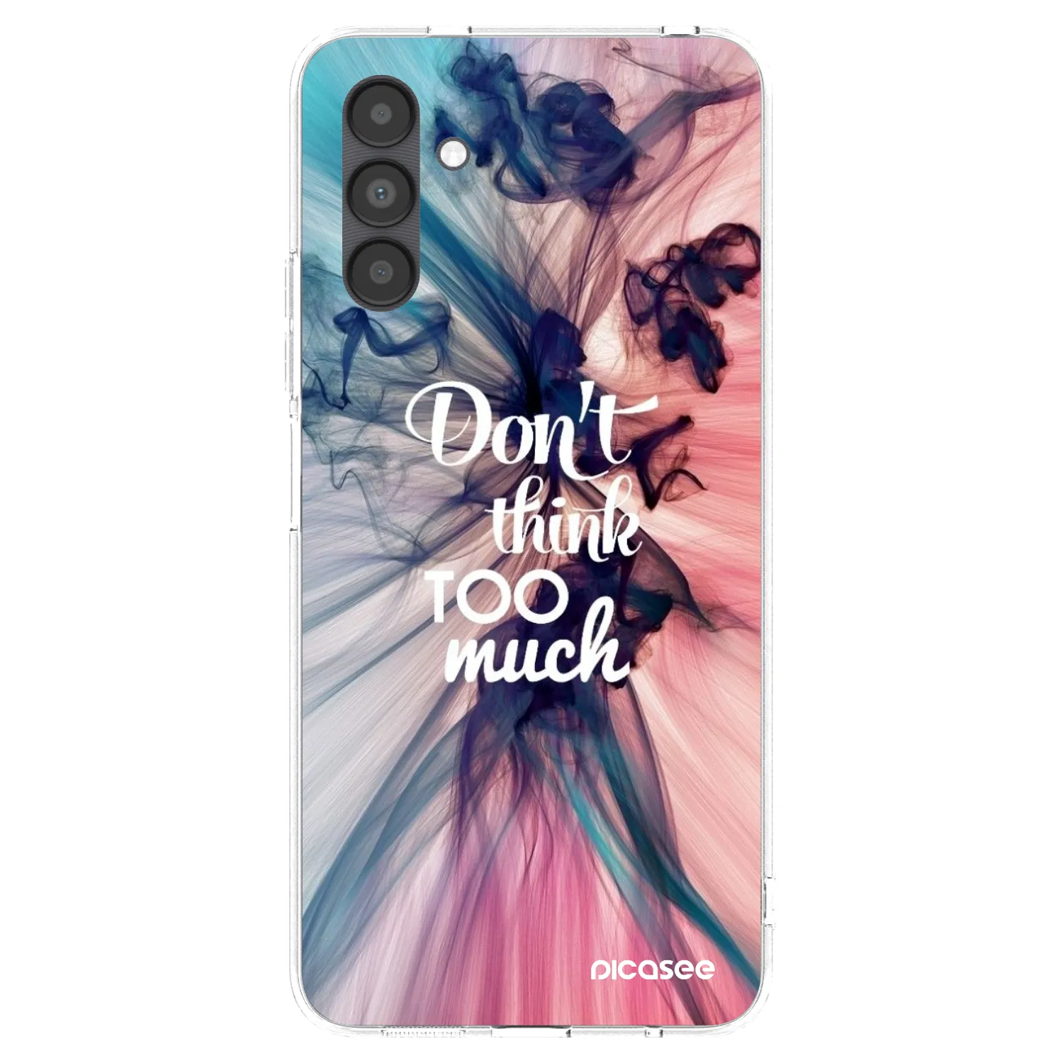 Picasee Samsung Galaxy A04s A047F Hülle - Transparentes Silikon - Don't think TOO much