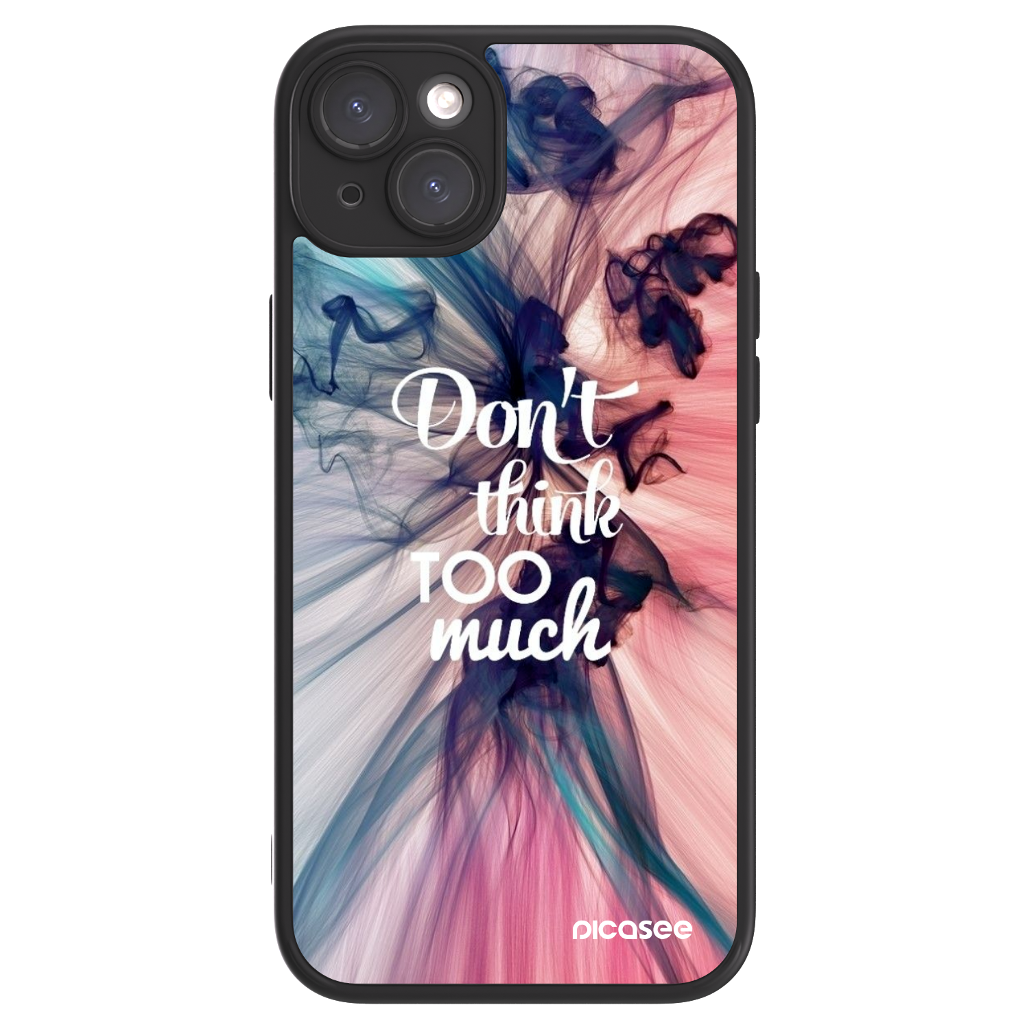 Picasee ULTIMATE CASE MagSafe für Apple iPhone 15 Plus - Don't think TOO much