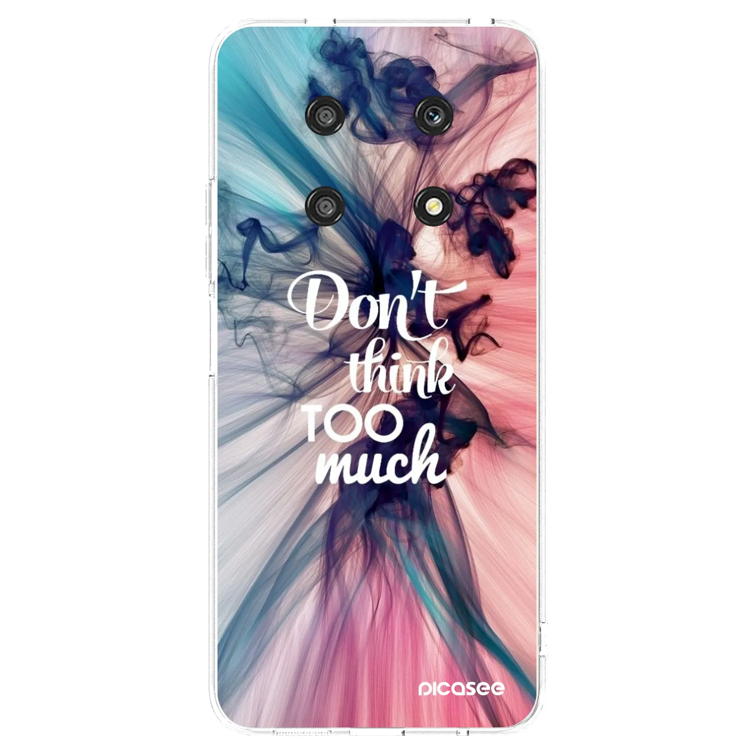 Picasee Honor Magic4 Lite 5G Hülle - Transparentes Silikon - Don't think TOO much