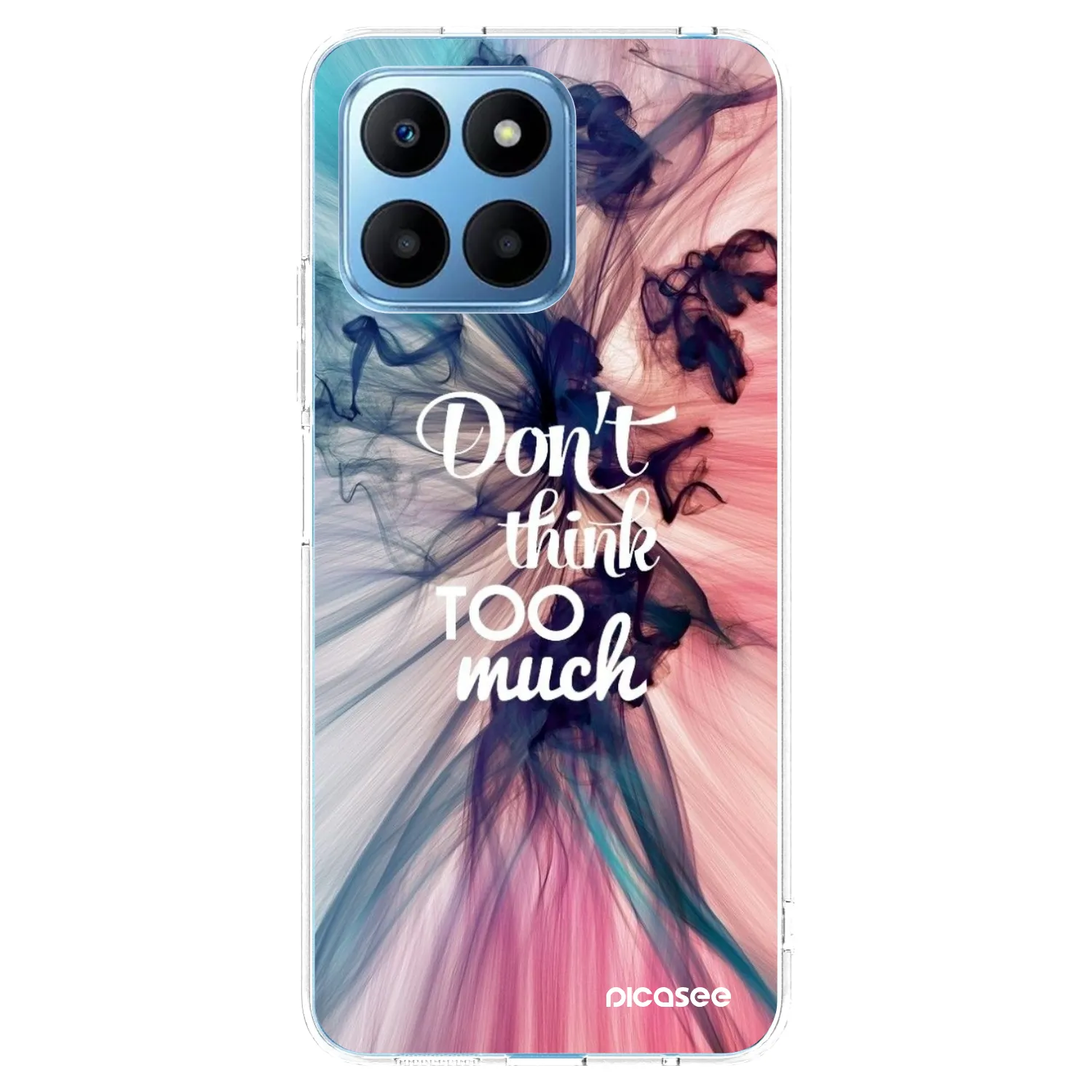 Picasee Honor 70 Lite Hülle - Transparentes Silikon - Don't think TOO much