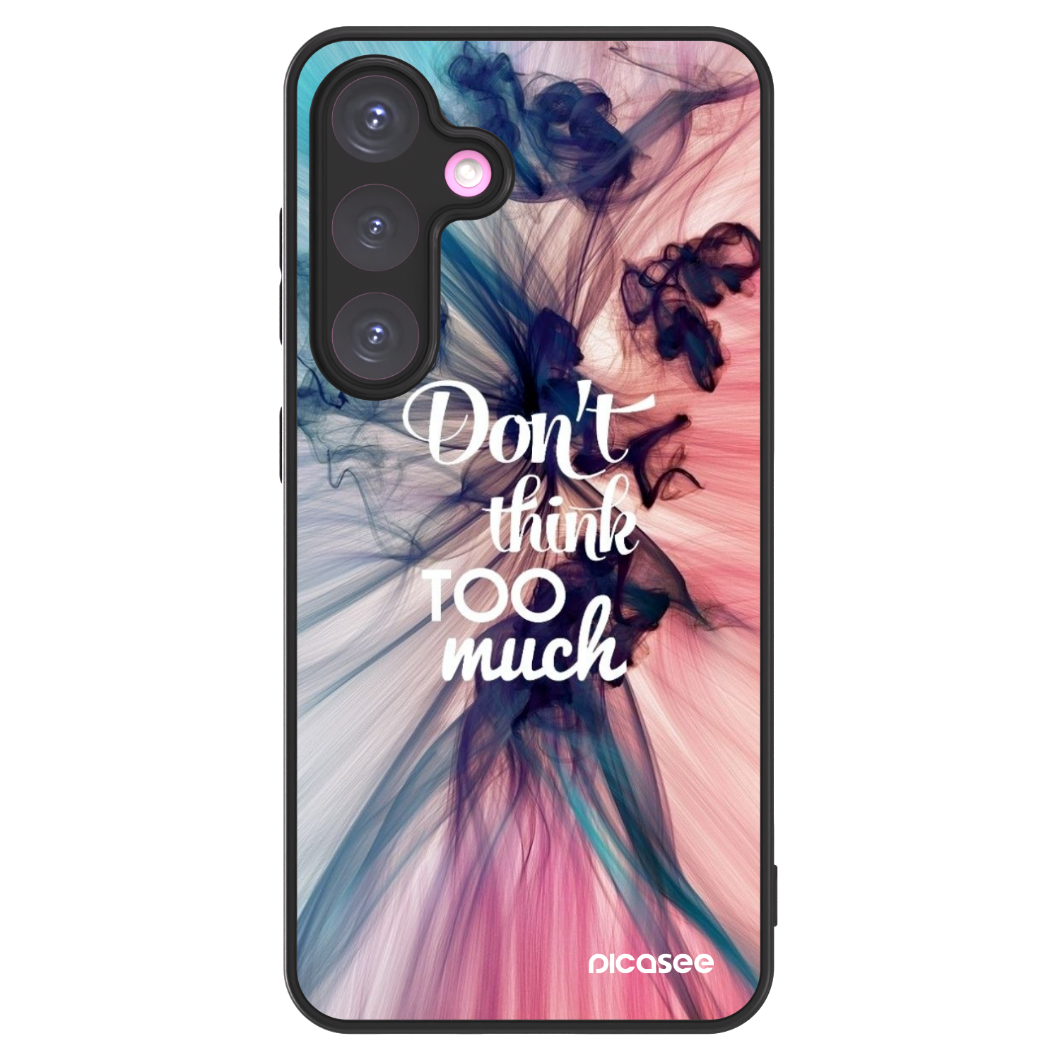 Picasee ULTIMATE CASE PowerShare für Samsung Galaxy S24+ S926B 5G - Don't think TOO much