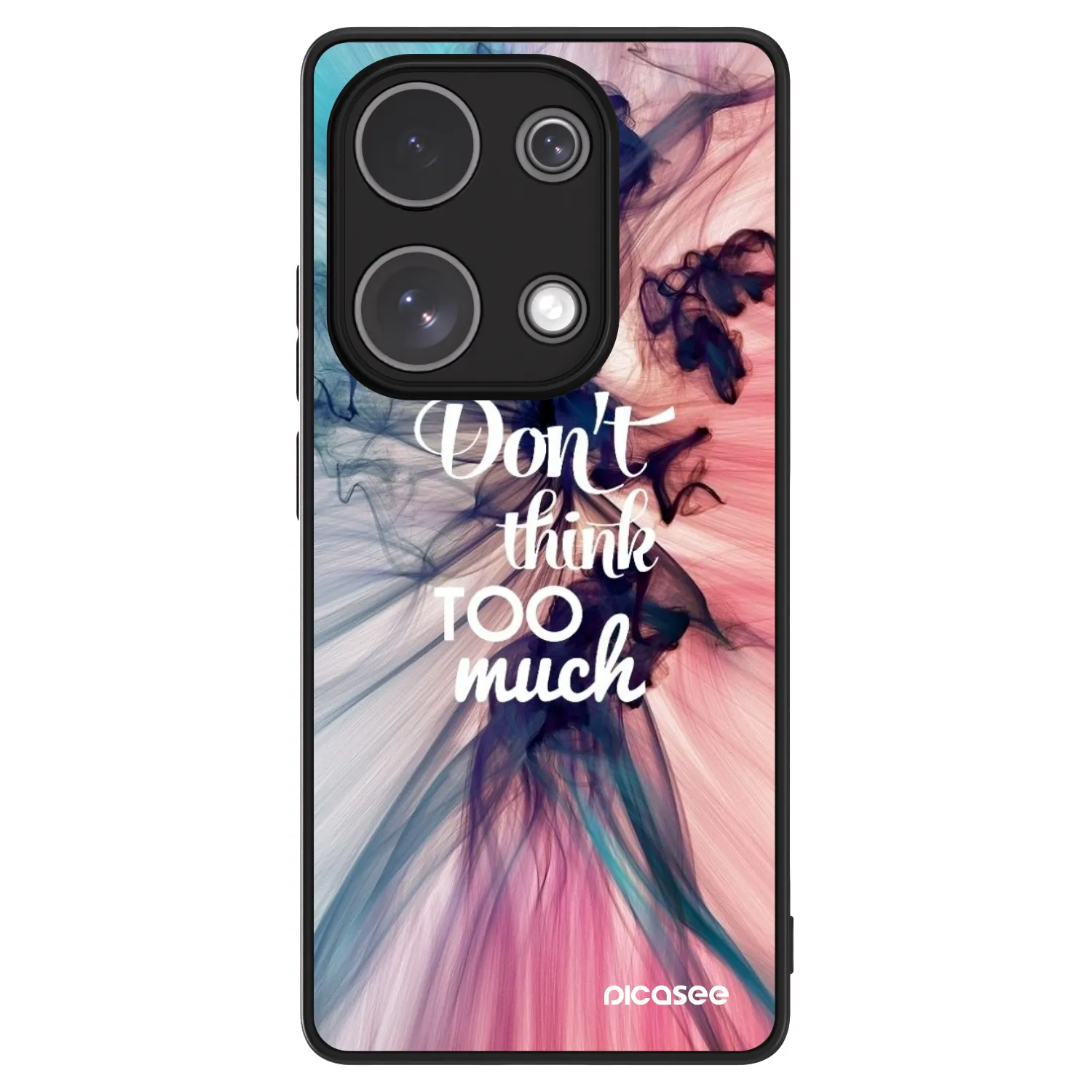 Picasee ULTIMATE CASE für Xiaomi Redmi Note 13 Pro 4G - Don't think TOO much