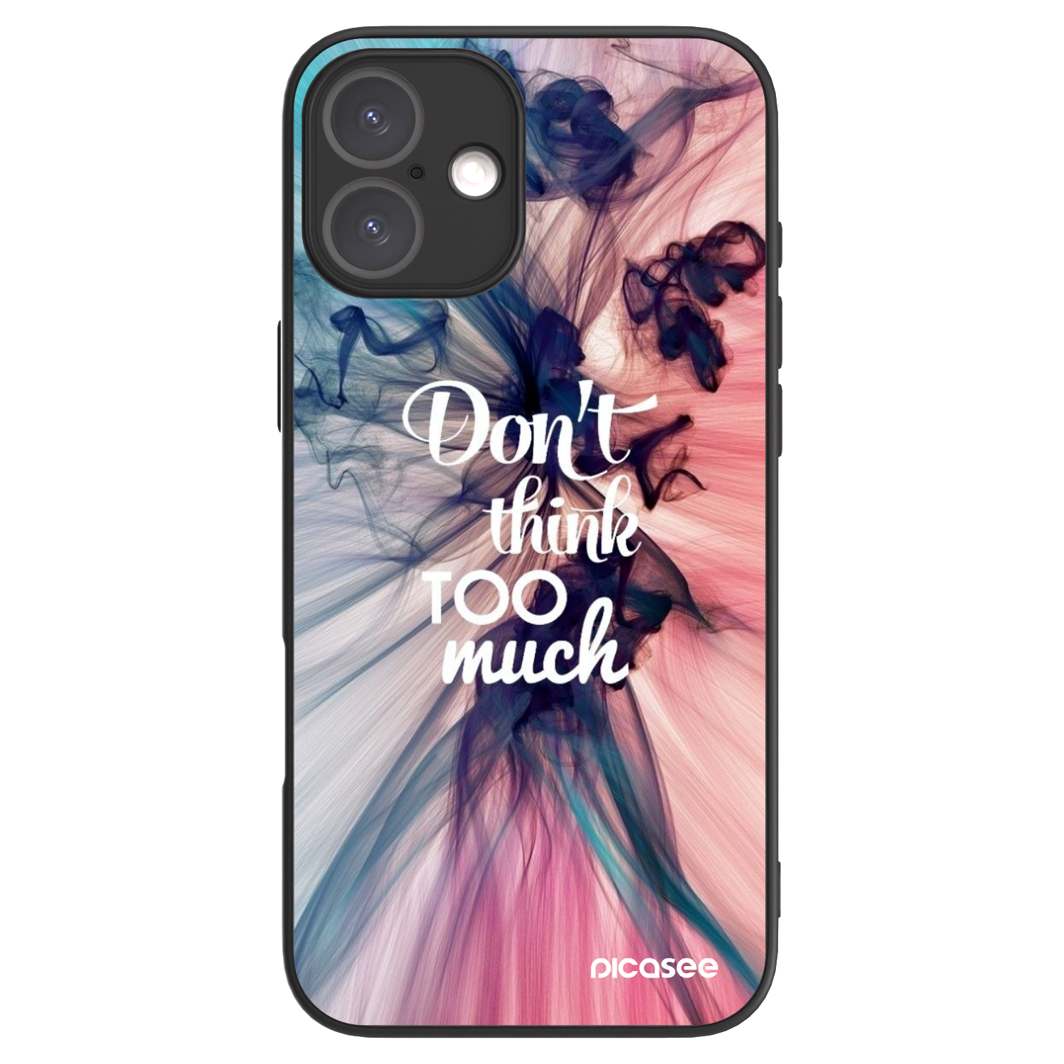 Picasee ULTIMATE CASE MagSafe für Apple iPhone 16 Plus - Don't think TOO much