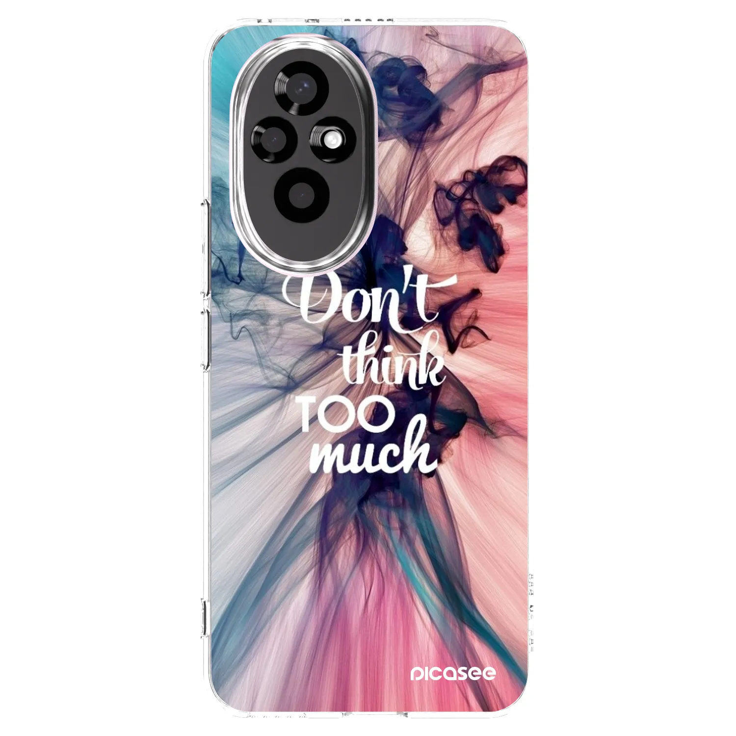 Picasee Honor 200 5G Hülle - Transparentes Silikon - Don't think TOO much