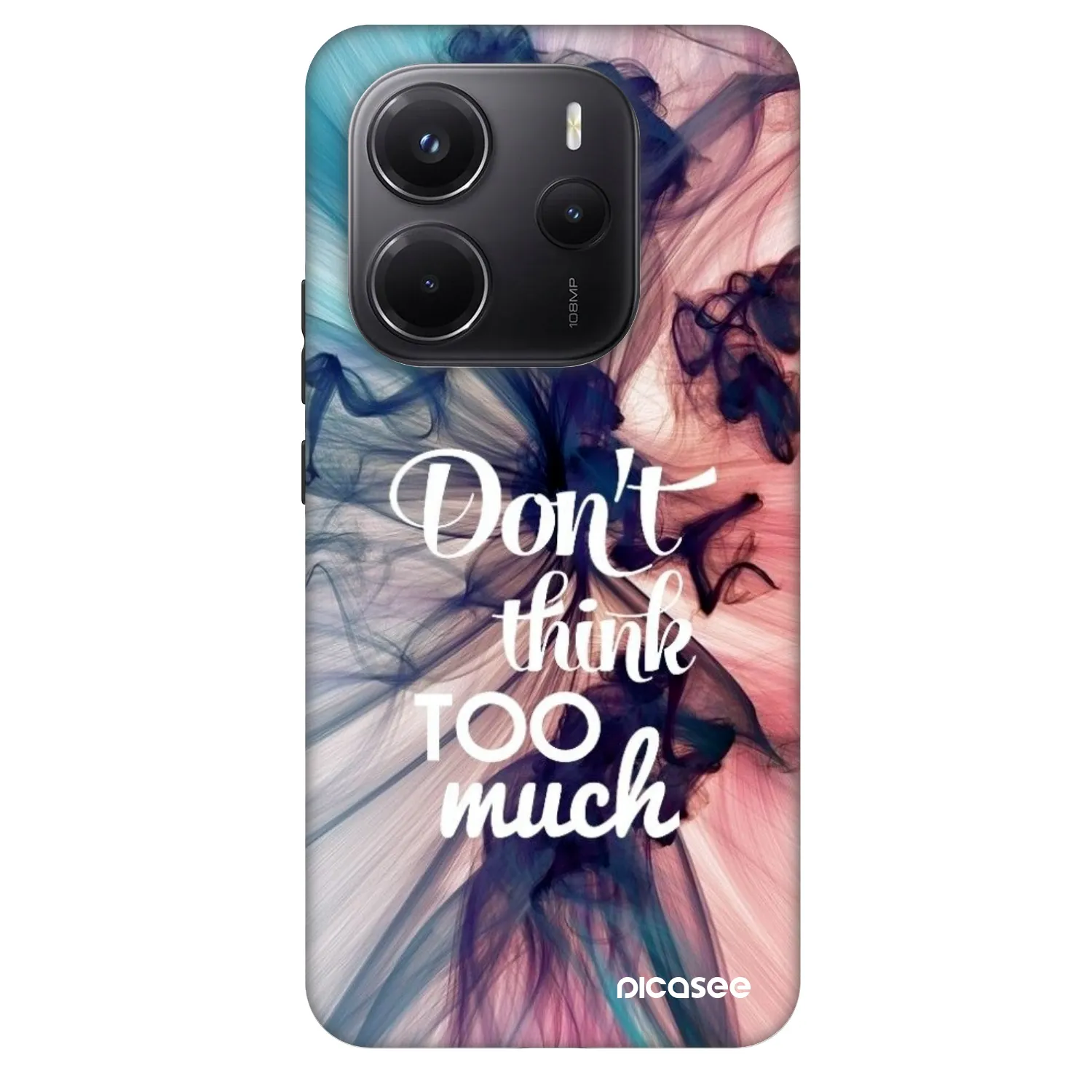 Picasee Fashion Case für Xiaomi Redmi Note 14 5G - Don't think TOO much