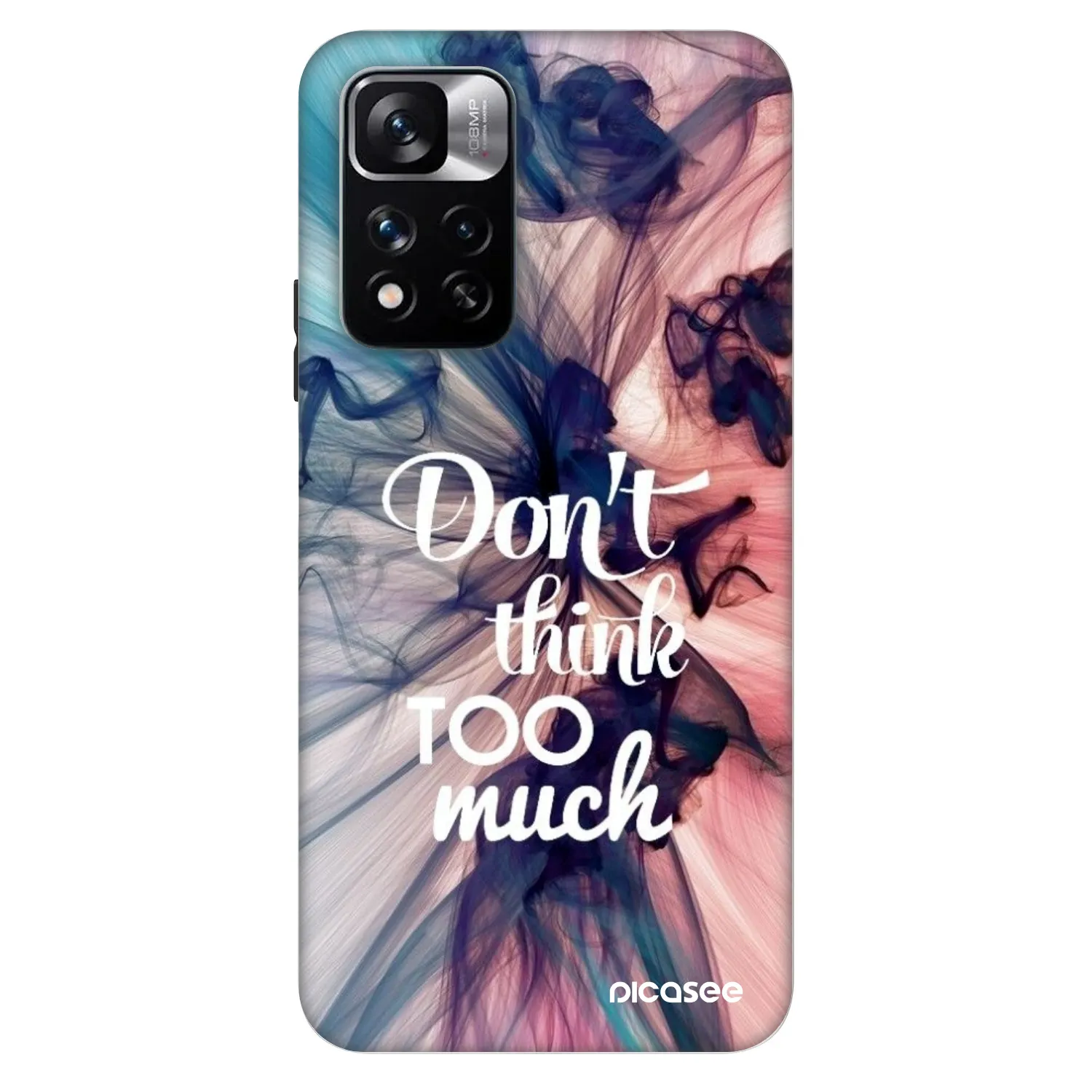 Picasee Fashion Case für Xiaomi Redmi Note 11 Pro 5G - Don't think TOO much