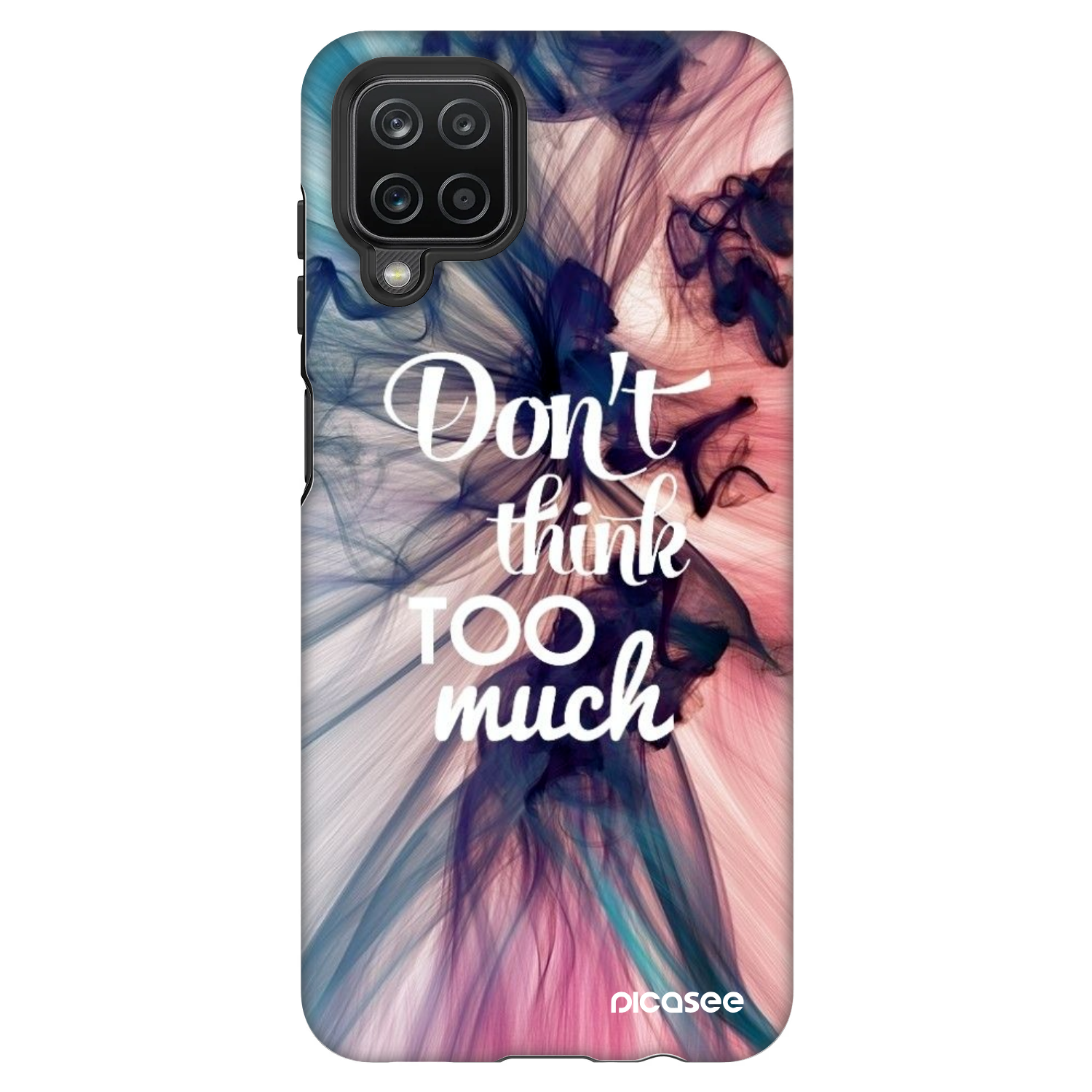 Picasee Fashion Case für Samsung Galaxy A12 A125F - Don't think TOO much