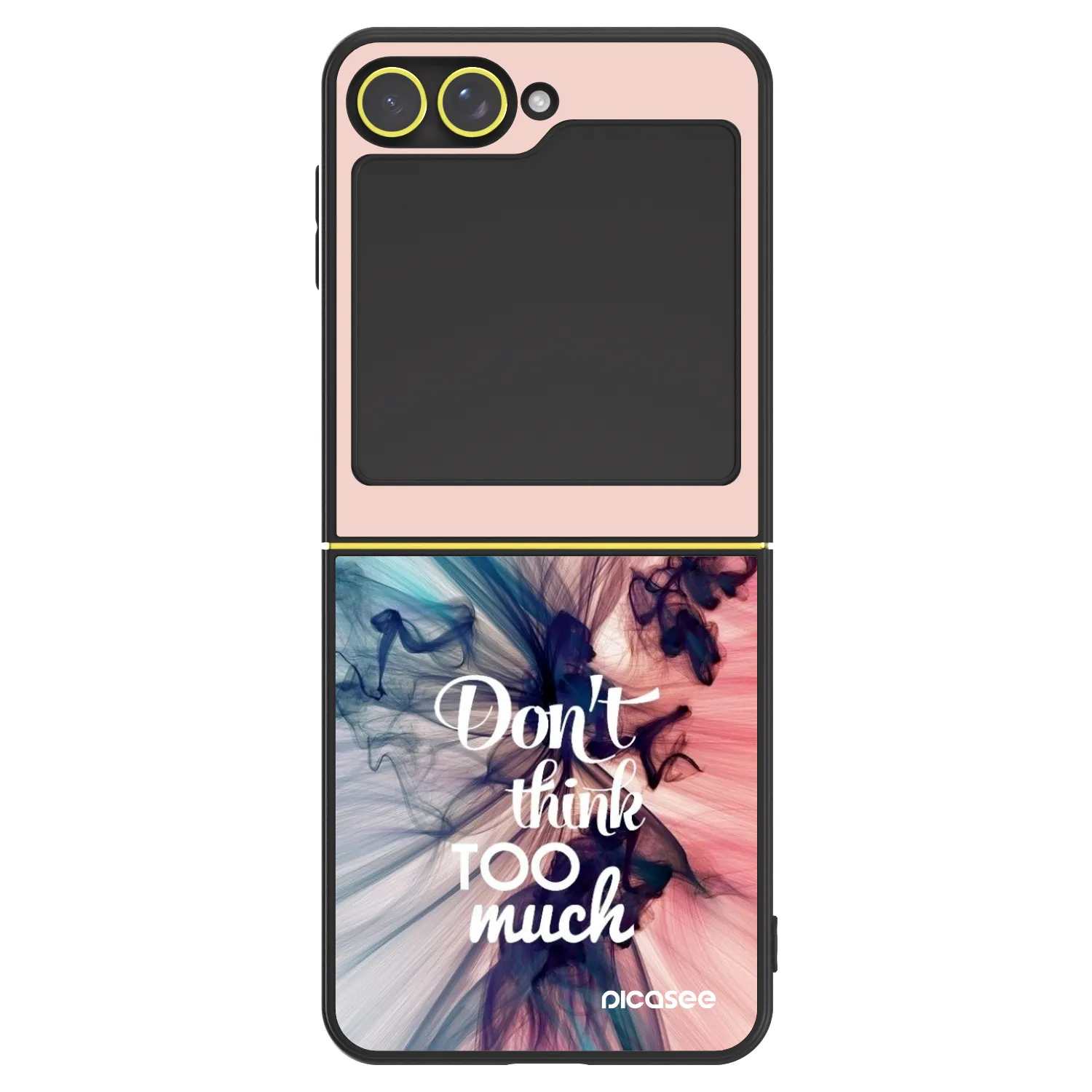 Picasee ULTIMATE CASE für Samsung Galaxy Z Flip7 FE 5G - Don't think TOO much
