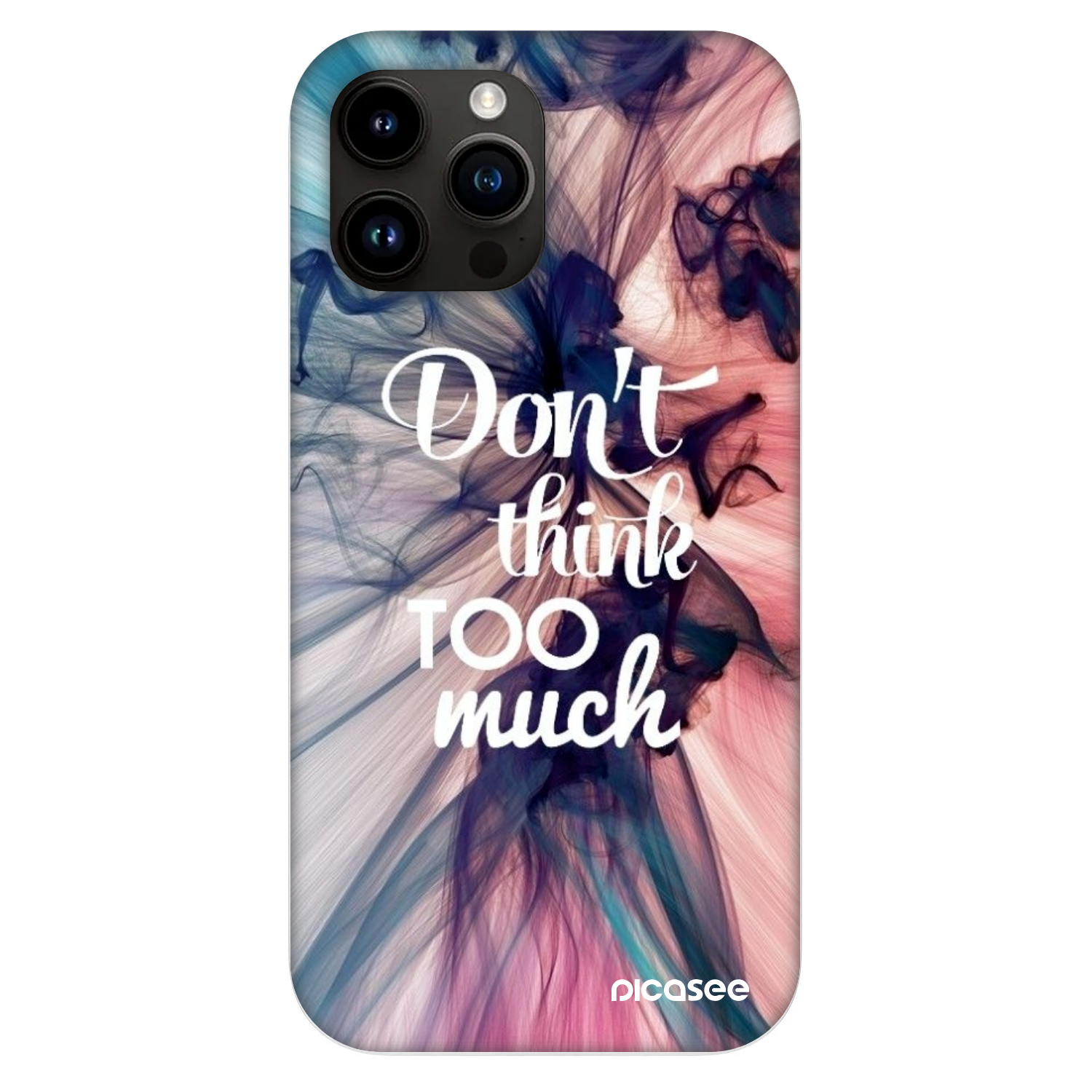 Picasee Fashion Case MagSafe für Apple iPhone 13 Pro Max - Don't think TOO much