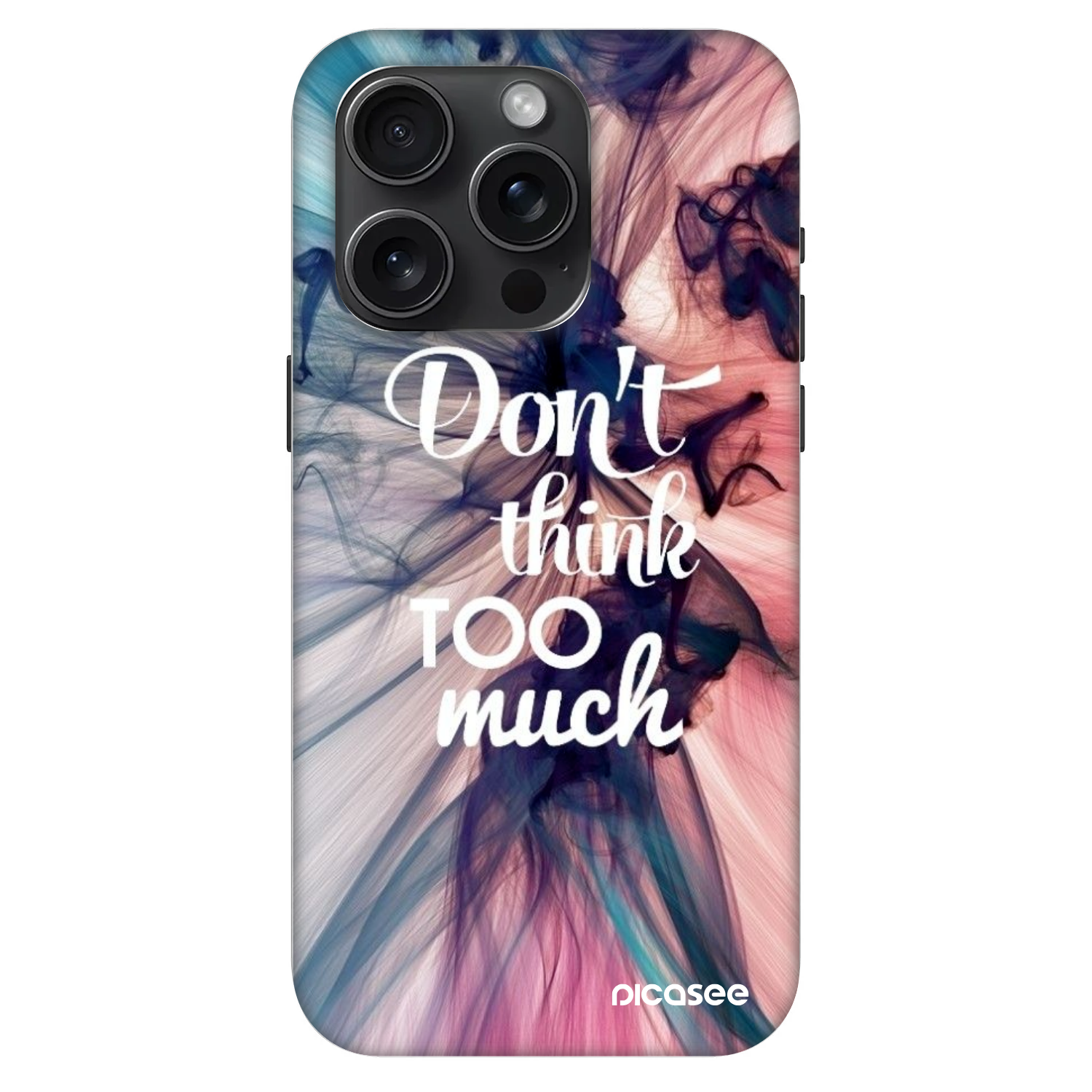 Picasee Fashion Case MagSafe für Apple iPhone 15 Pro - Don't think TOO much