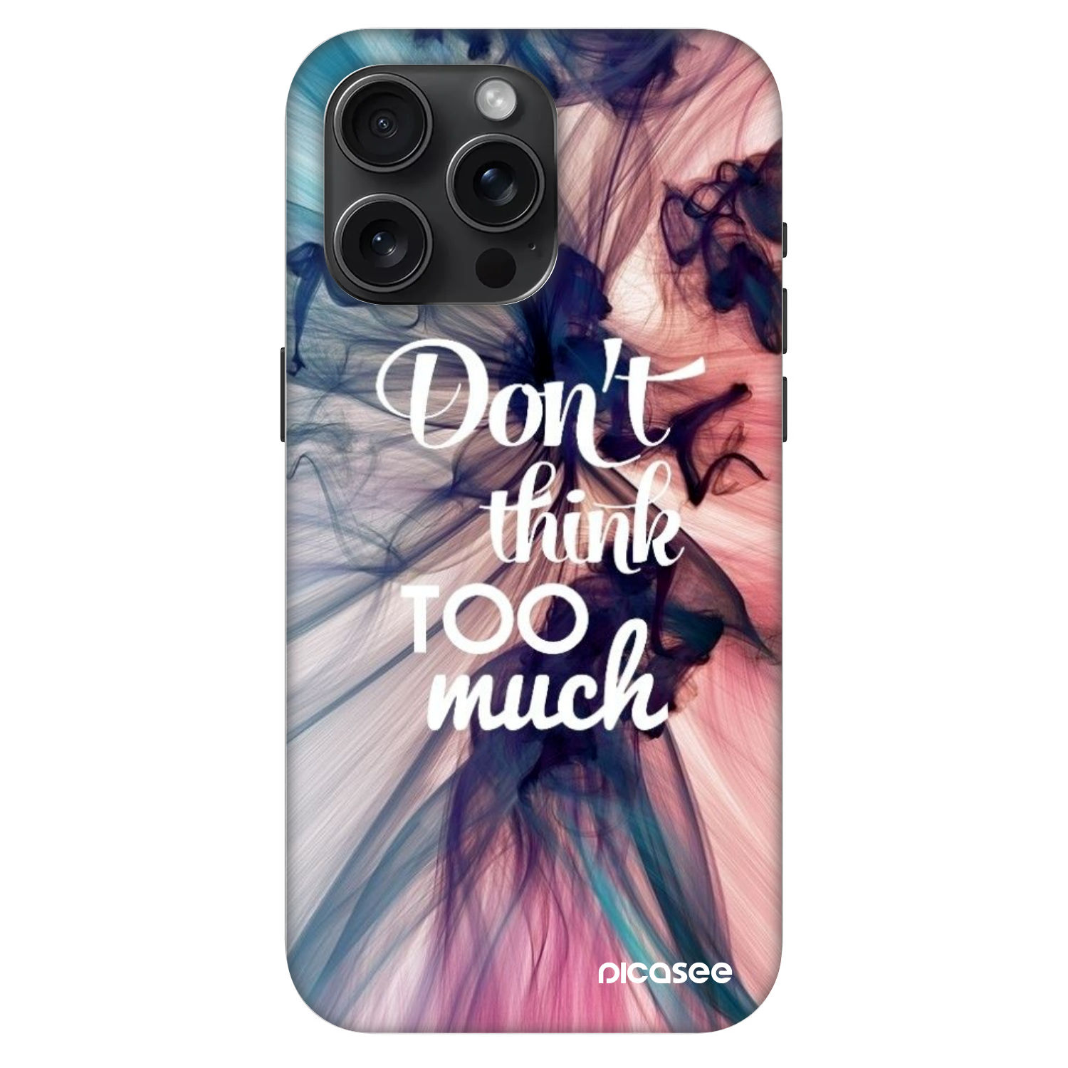 Picasee Fashion Case MagSafe für Apple iPhone 15 Pro Max - Don't think TOO much