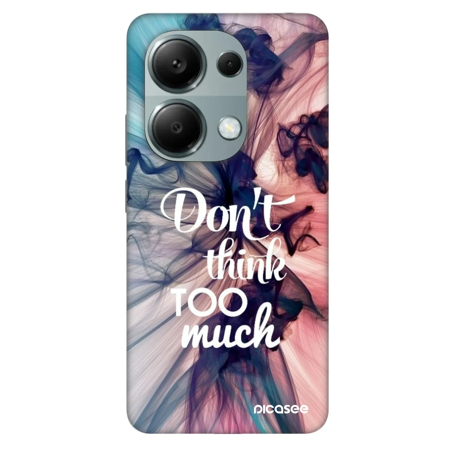 Picasee Fashion Case für Xiaomi Redmi Note 13 Pro 4G - Don't think TOO much