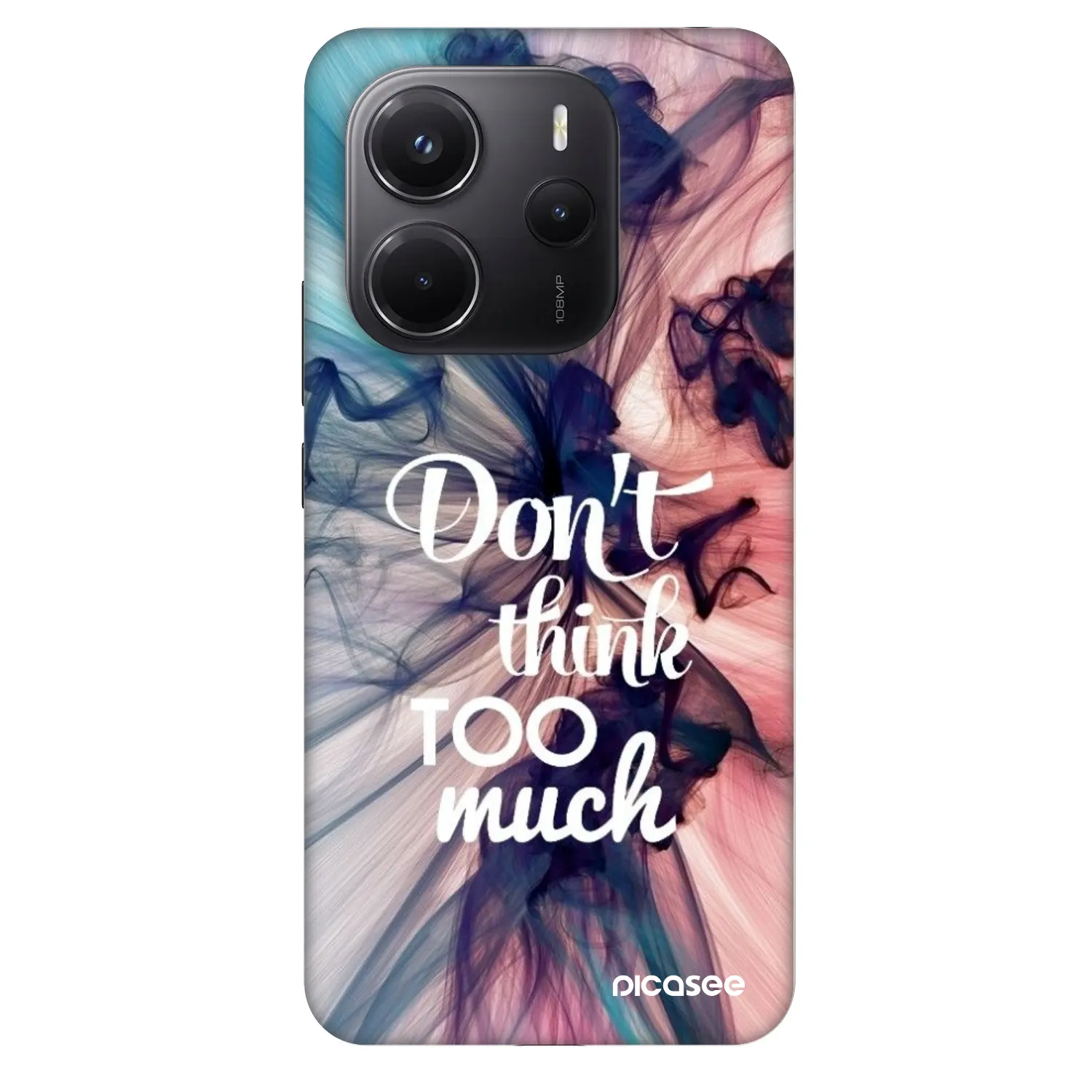 Picasee Fashion Case für Xiaomi Redmi Note 14 4G - Don't think TOO much