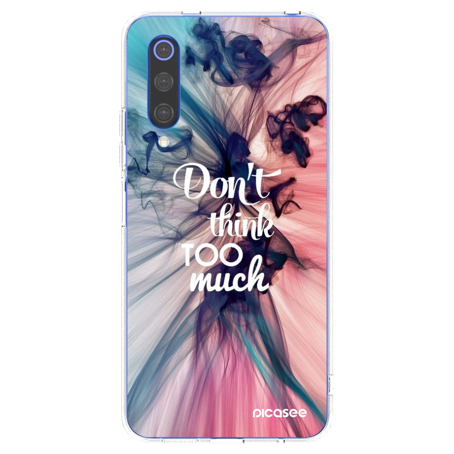 Picasee Xiaomi Mi 9 SE Hülle - Transparentes Silikon - Don't think TOO much