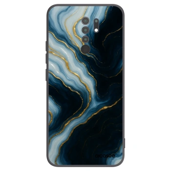 Picasee Xiaomi Redmi 9 Hülle - Schwarzes Silikon - Luna
