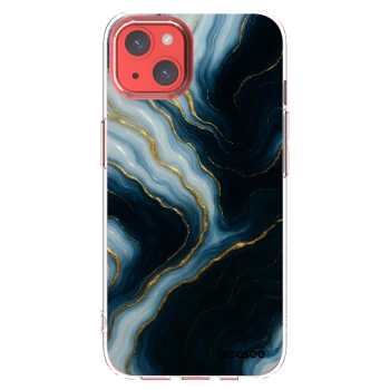 Picasee Apple iPhone 13 Hülle - Transparentes Silikon - Luna