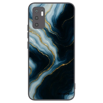 Picasee Xiaomi Redmi Note 10 5G Hülle - Schwarzes Silikon - Luna