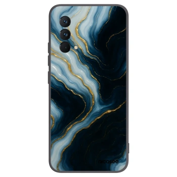 Picasee Realme GT Master Edition 5G Hülle - Schwarzes Silikon - Luna