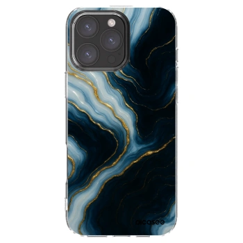 Picasee Apple iPhone 16 Pro Max Hülle - Transparentes Silikon - Luna