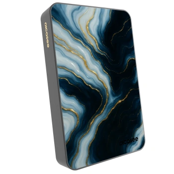 Picasee Powerbank mit MagSafe 10 000 mAh Grau - Luna