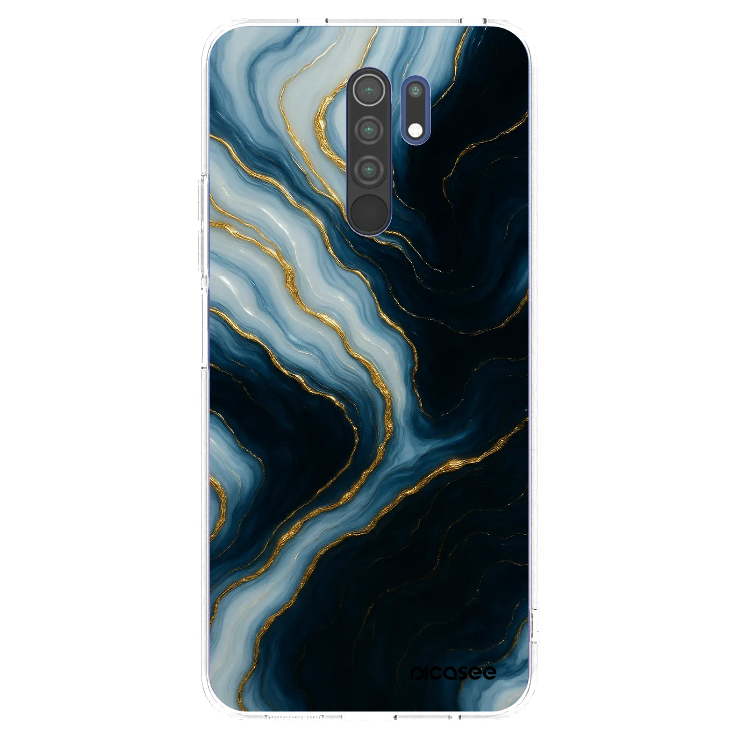 Picasee Xiaomi Redmi 9 Hülle - Transparentes Silikon - Luna
