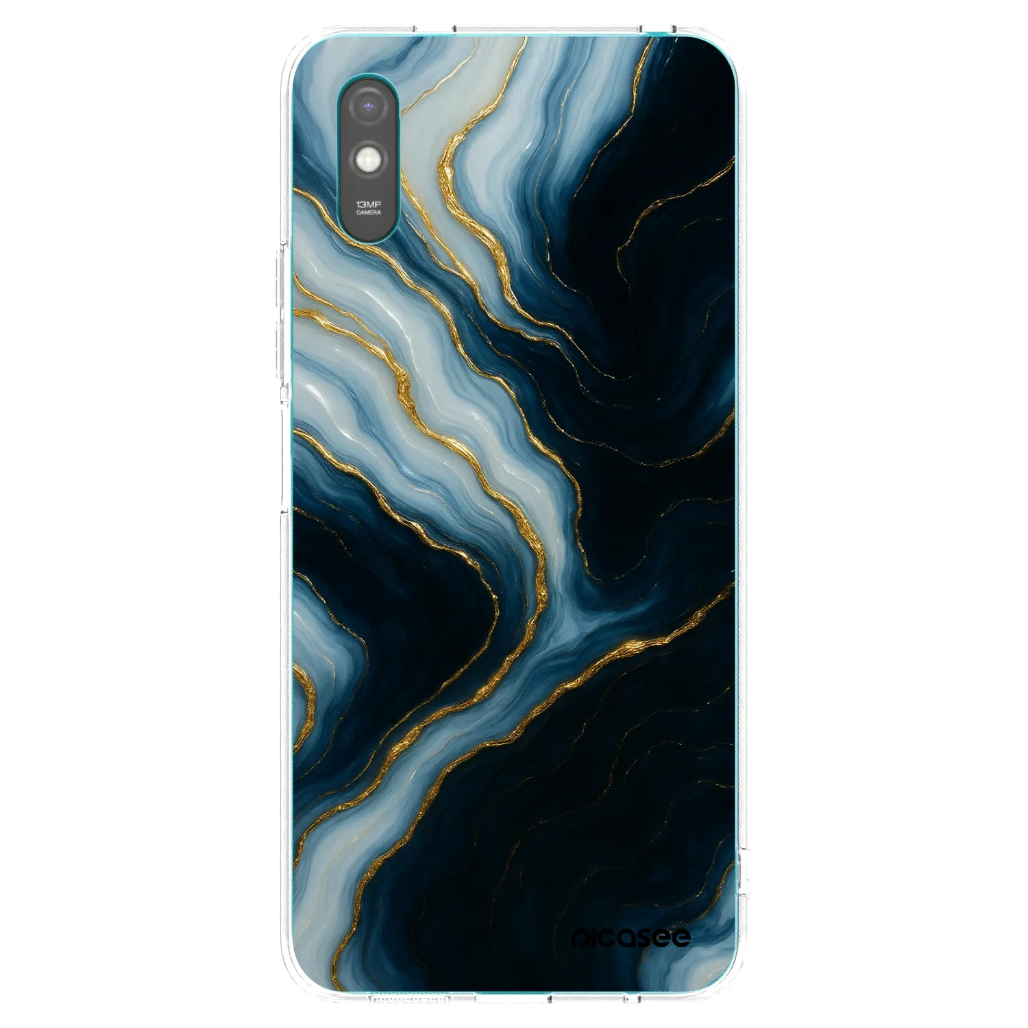 Picasee Xiaomi Redmi 9A Hülle - Transparentes Silikon - Luna