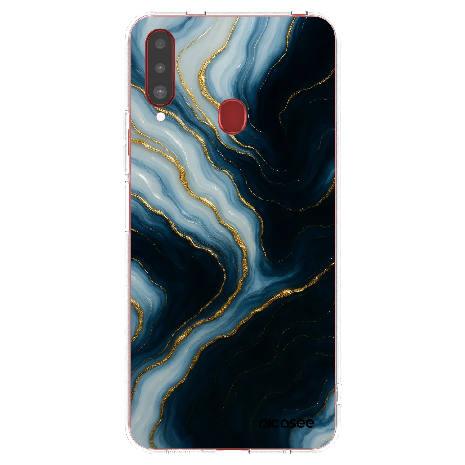 Picasee Samsung Galaxy A20s Hülle - Transparentes Silikon - Luna