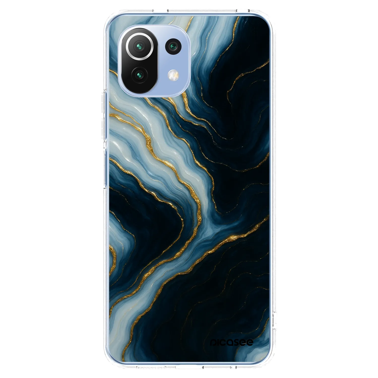 Picasee Xiaomi Mi 11 Lite Hülle - Transparentes Silikon - Luna