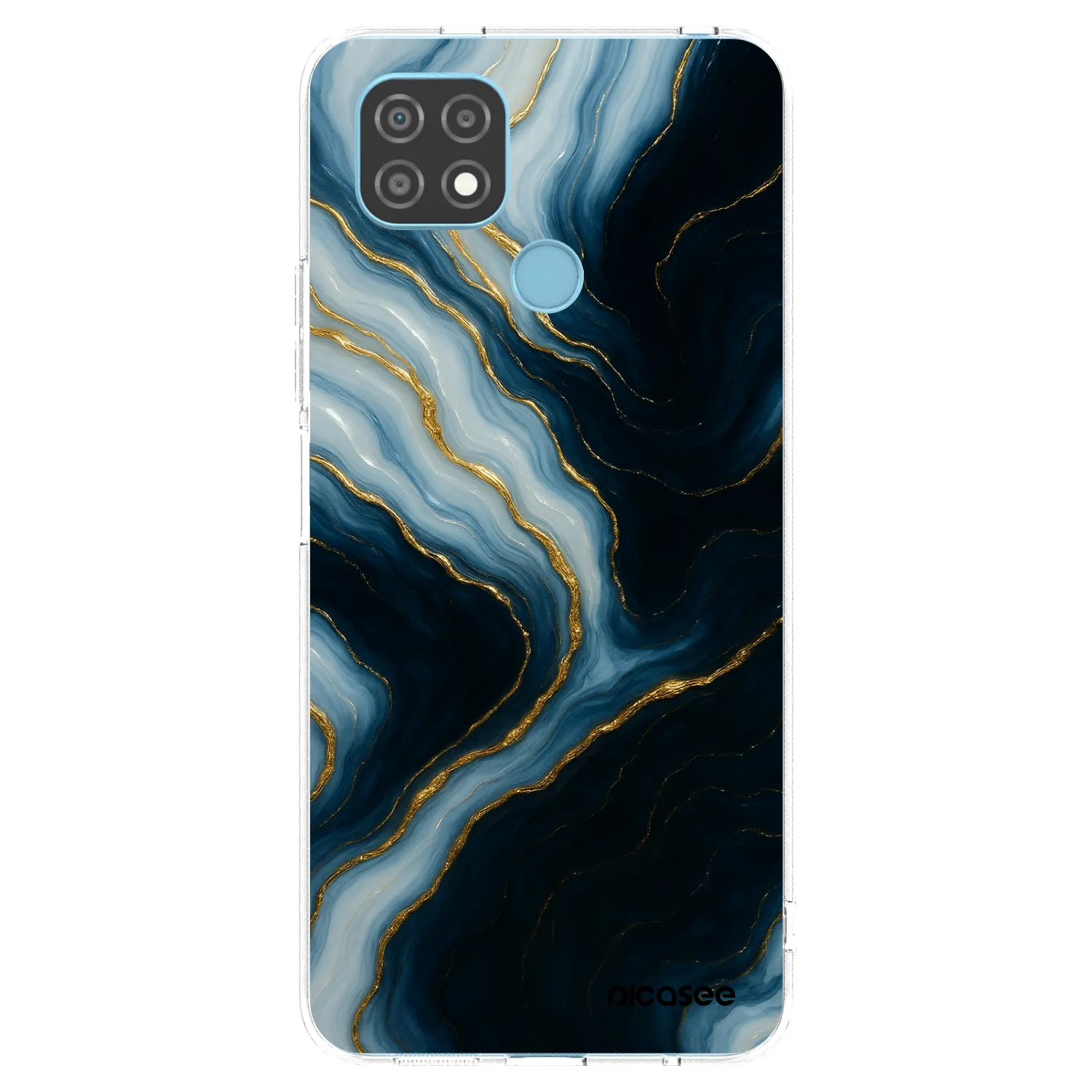 Picasee Realme C21 Hülle - Transparentes Silikon - Luna